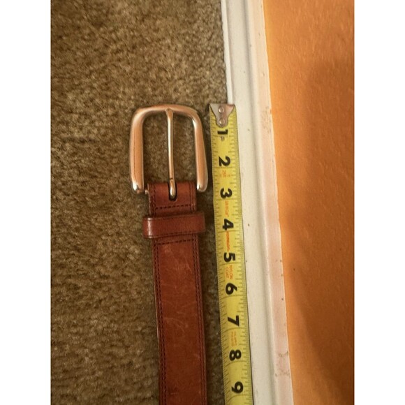 Mens Ralph Lauren Brown Belt With Leather Buckle 32/80 X  1 1/4” main image 12